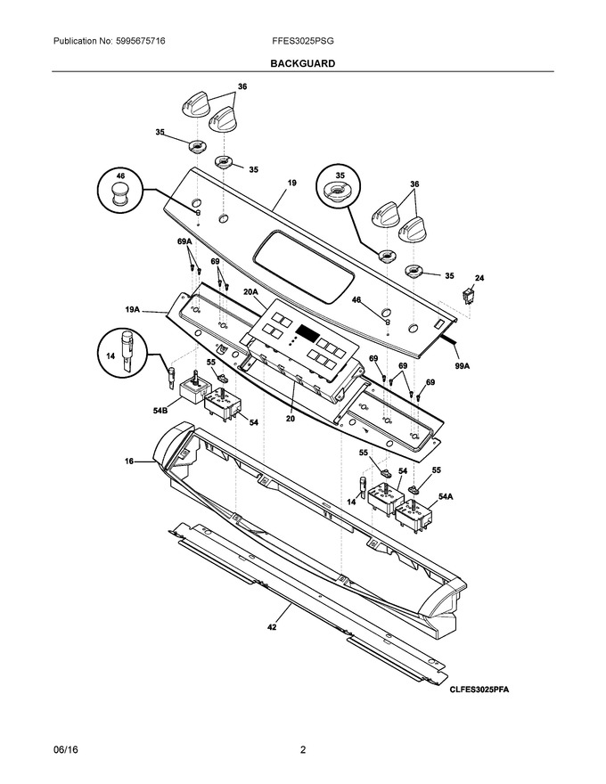 Diagram for FFES3025PSG