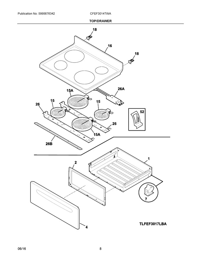 Diagram for CFEF3014TWA