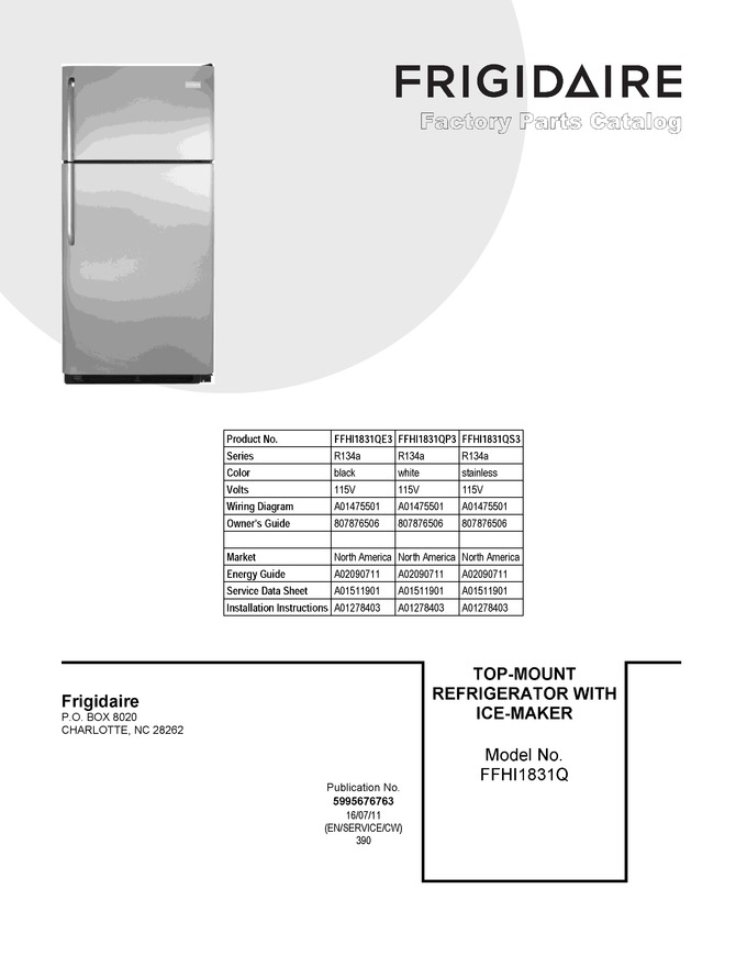 Diagram for FFHI1831QE3