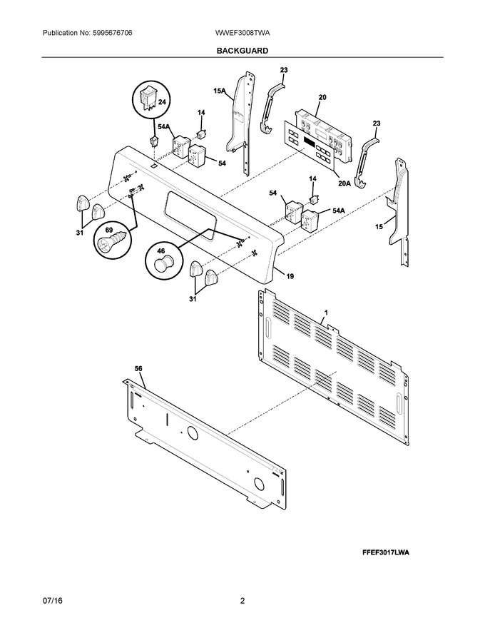 Diagram for WWEF3008TWA