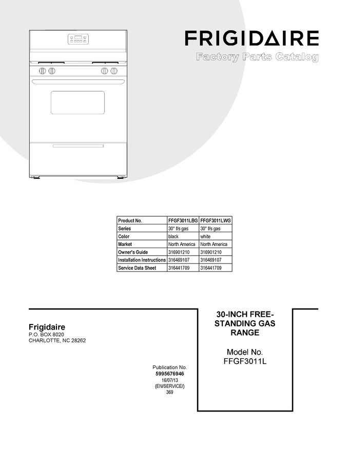 Diagram for FFGF3011LBG