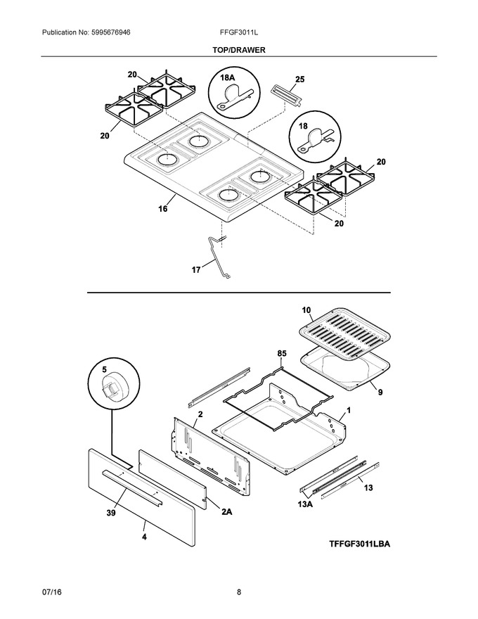 Diagram for FFGF3011LBG