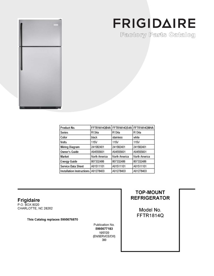 Diagram for FFTR1814QW4A