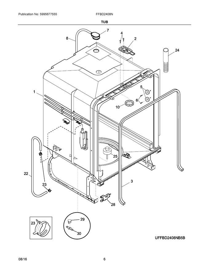 Diagram for FFBD2408NB7C