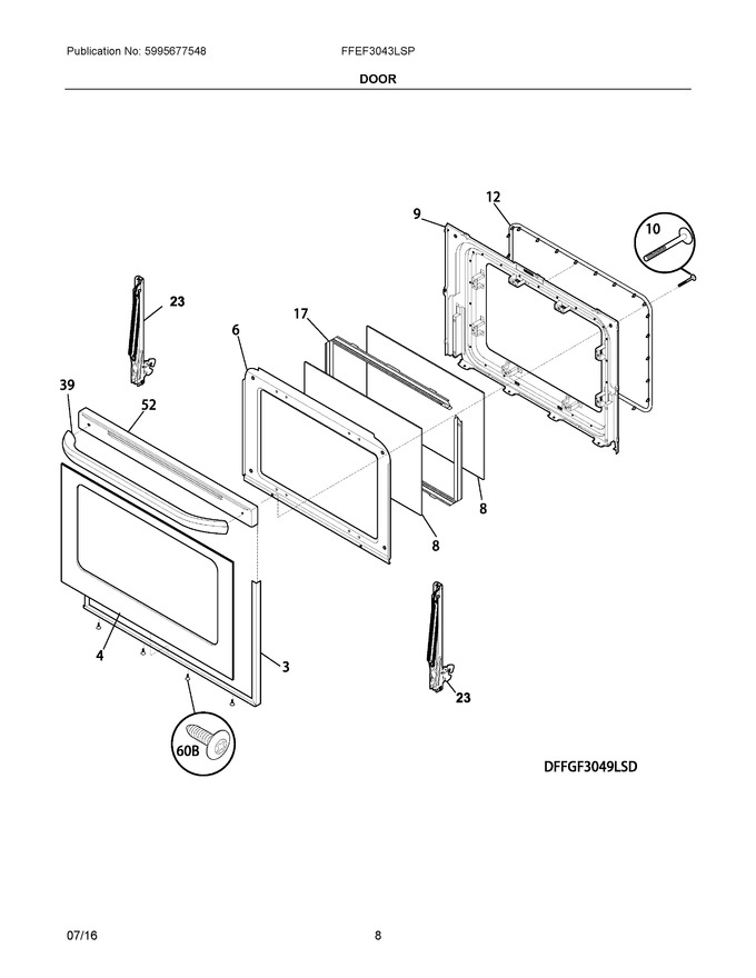 Diagram for FFEF3043LSP