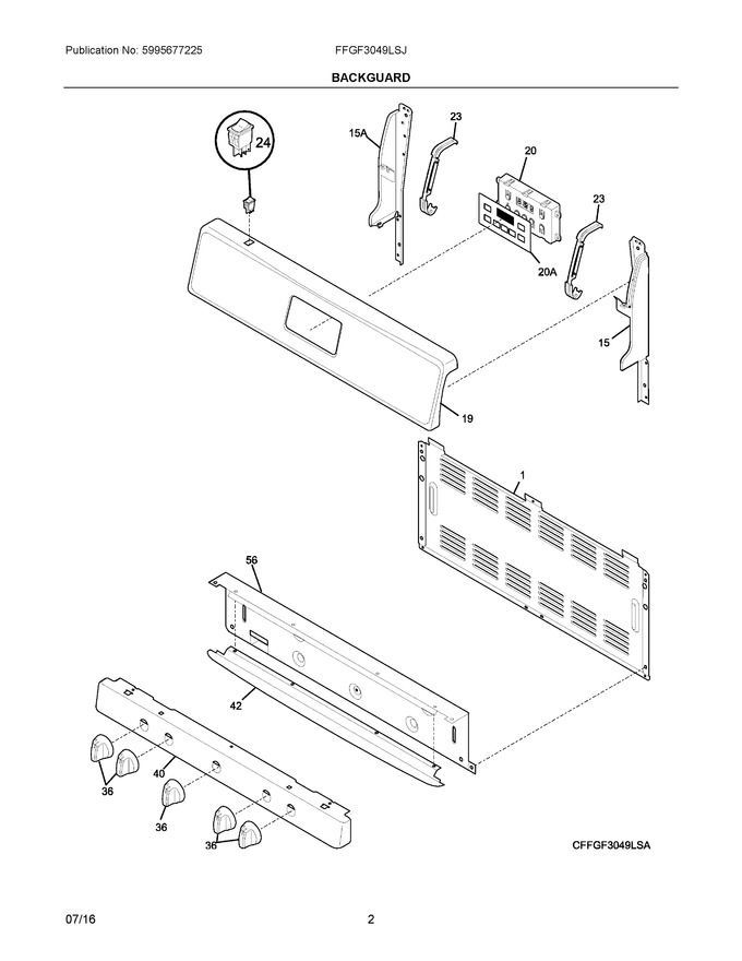 Diagram for FFGF3049LSJ