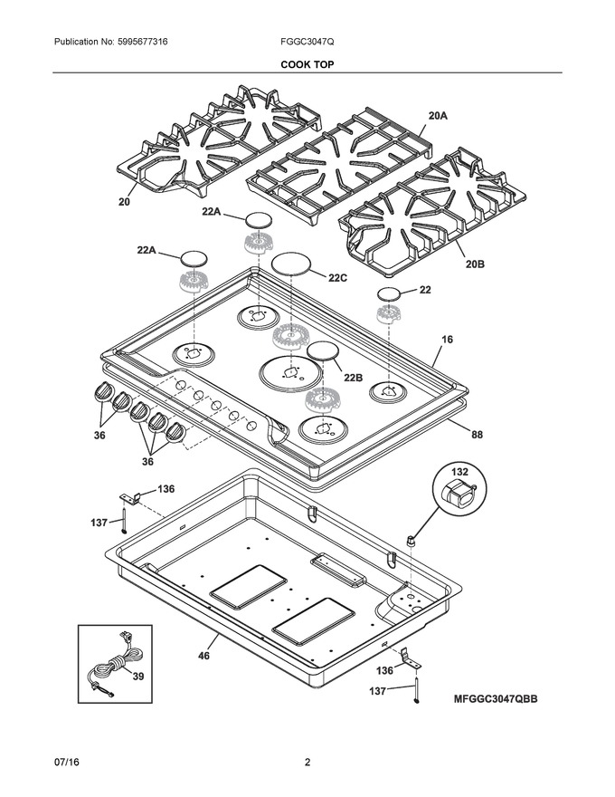 Diagram for FGGC3047QBB