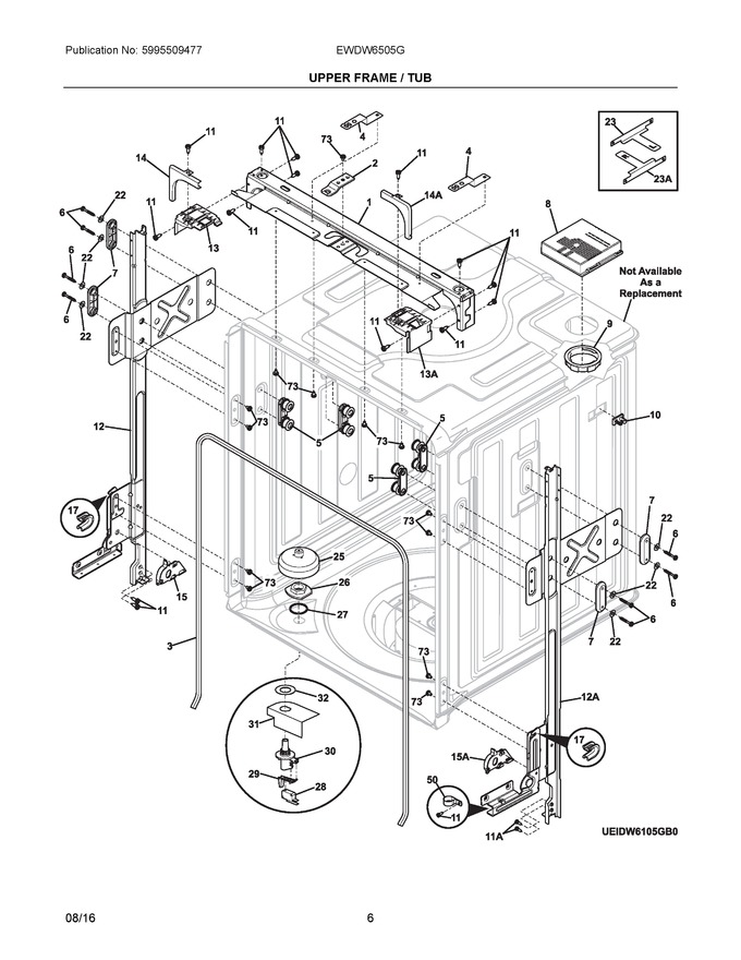 Diagram for EWDW6505GS0