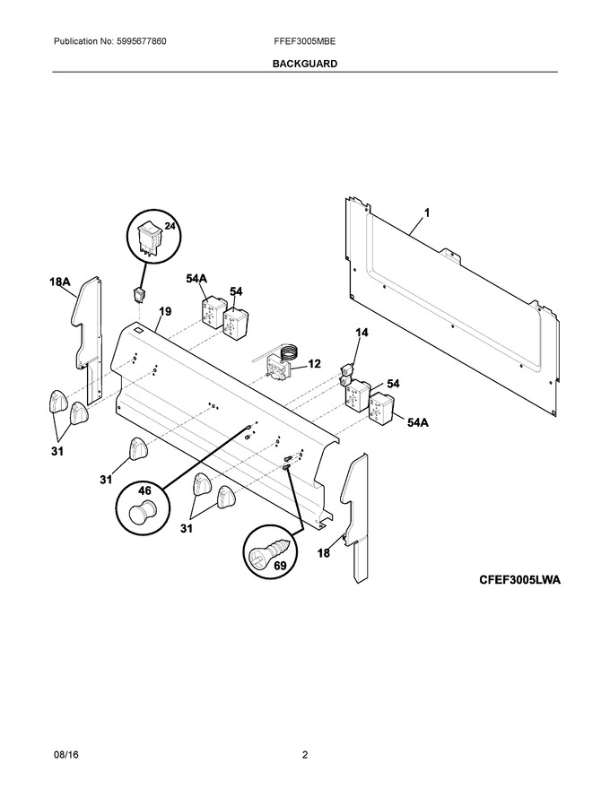 Diagram for FFEF3005MBE