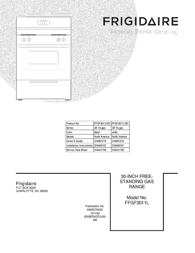 Diagram for FFGF3011LBC
