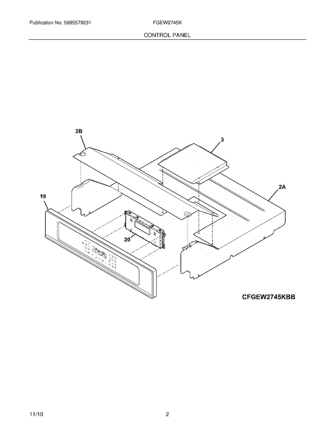 Diagram for FGEW2745KWB