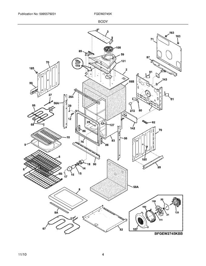 Diagram for FGEW2745KWB