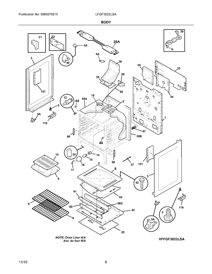 Diagram for LFGF3022LSA