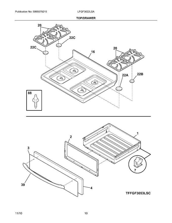 Diagram for LFGF3022LSA