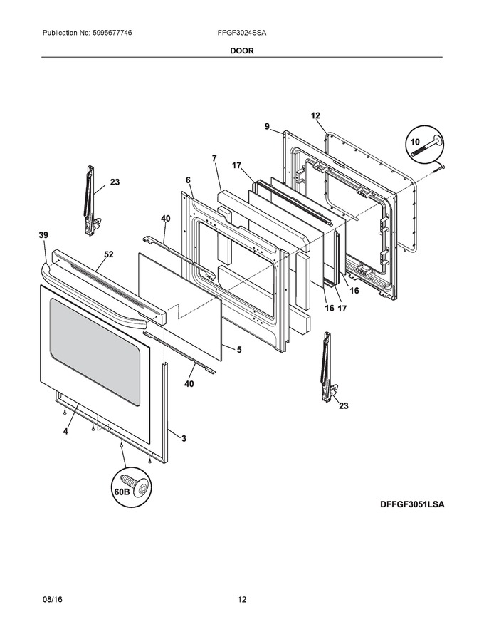 Diagram for FFGF3024SSA