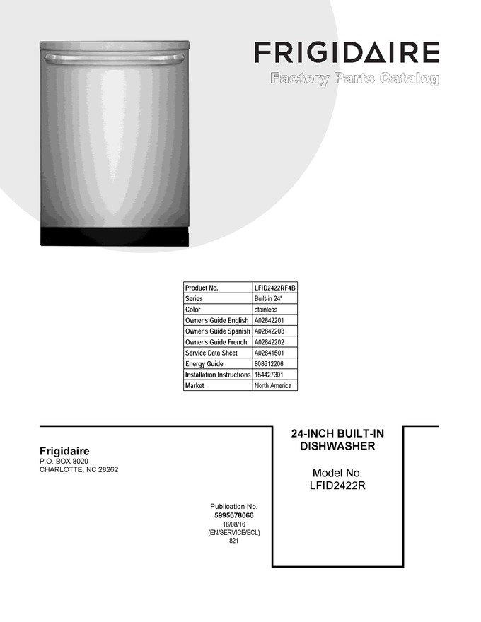 Diagram for LFID2422RF4B