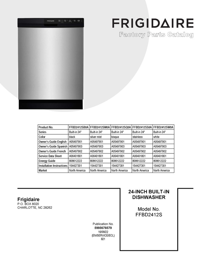 Diagram for FFBD2412SM0A