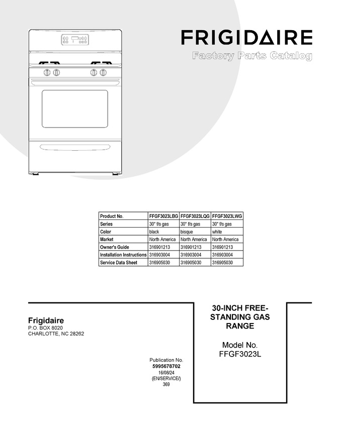 Diagram for FFGF3023LQG