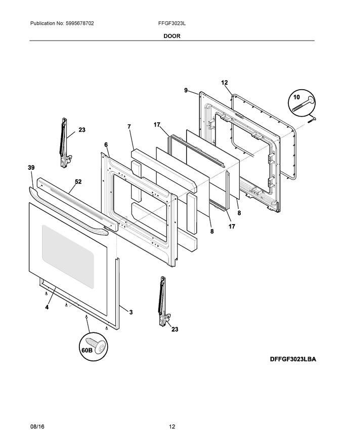 Diagram for FFGF3023LWG