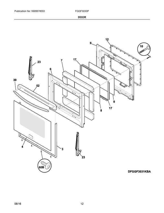 Diagram for FGGF3030PWD