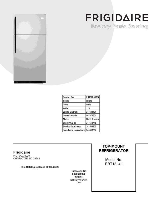 Diagram for FRT18L4JWN