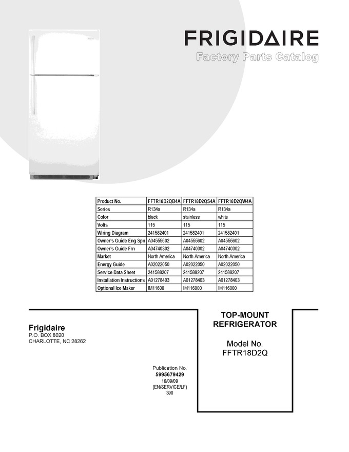 Diagram for FFTR18D2QB4A