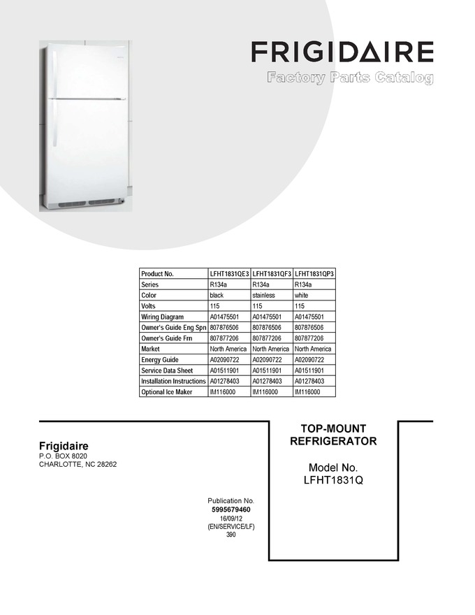 Diagram for LFHT1831QP3