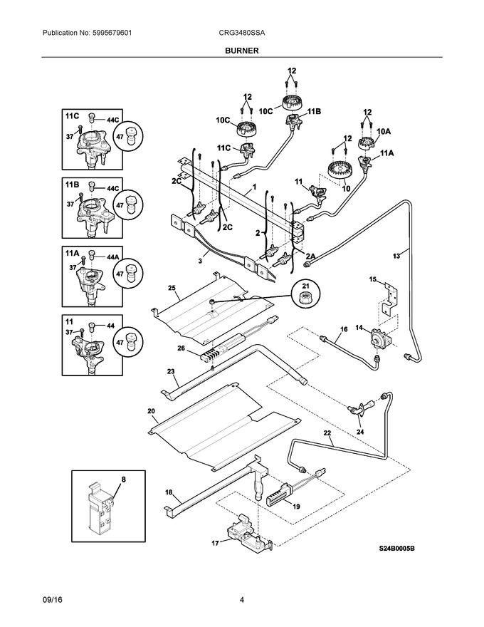 Diagram for CRG3480SSA