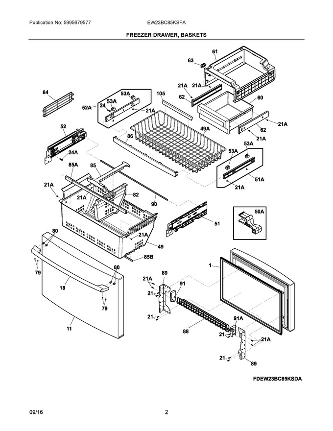 Diagram for EW23BC85KSFA