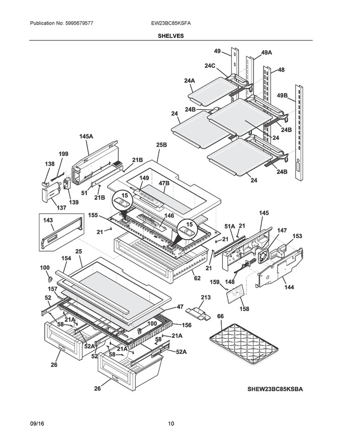 Diagram for EW23BC85KSFA