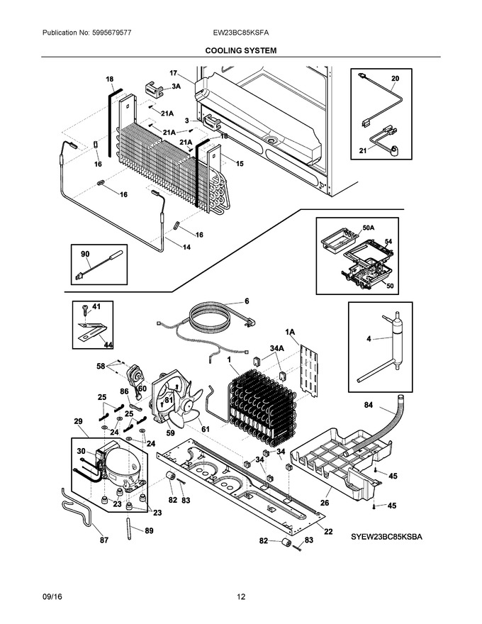 Diagram for EW23BC85KSFA