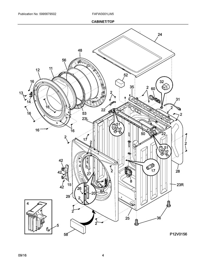 Diagram for FAFW3001LW5