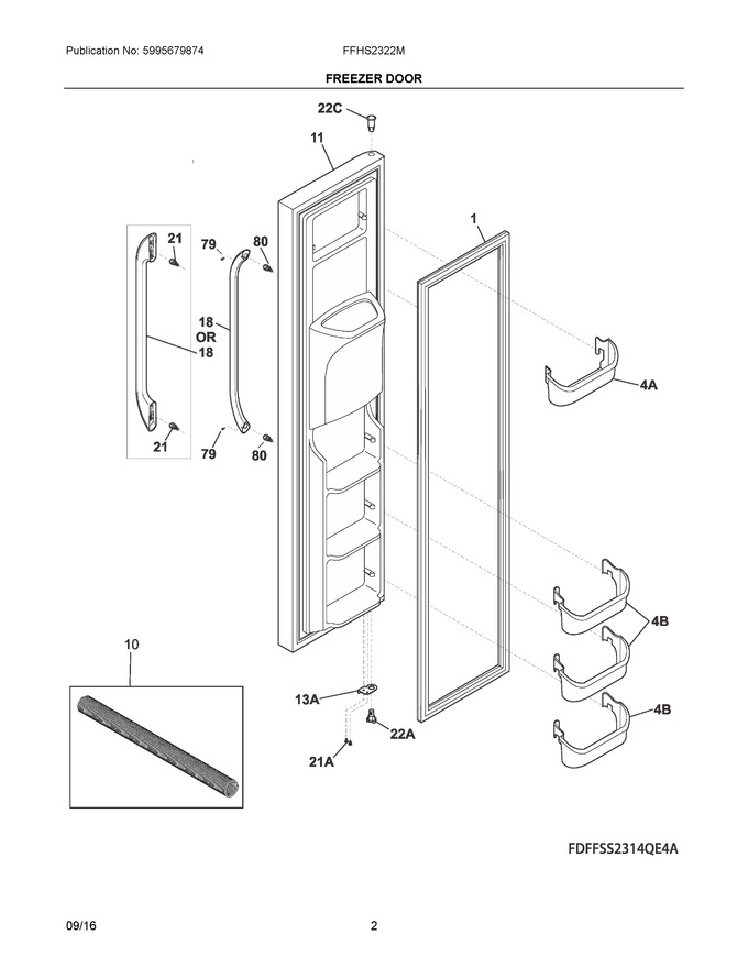 Diagram for FFHS2322MWKA