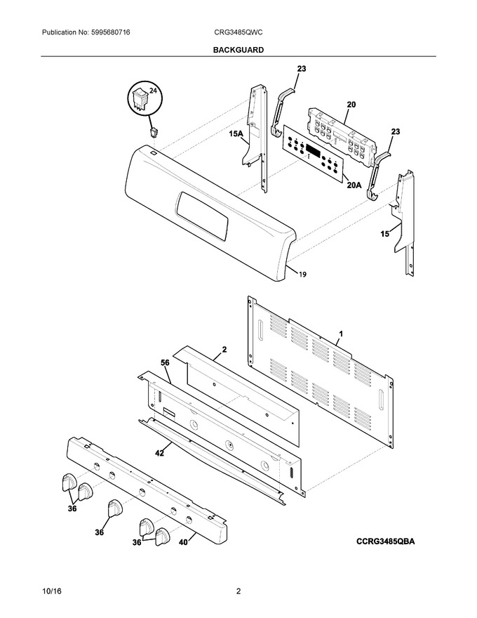 Diagram for CRG3485QWC