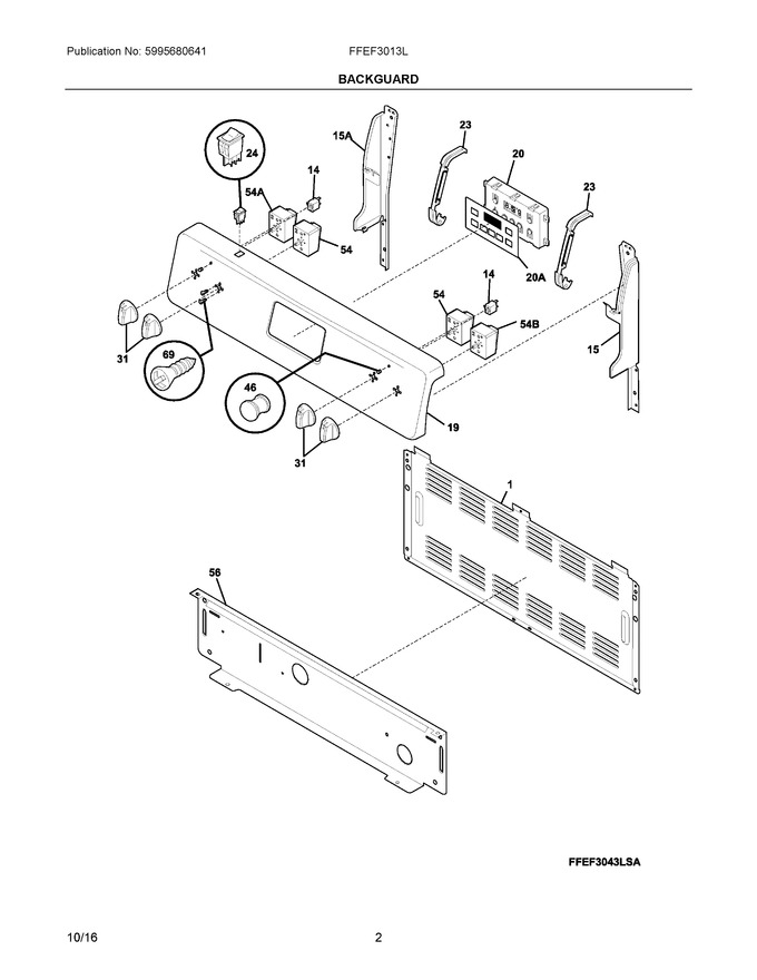 Diagram for FFEF3013LBJ
