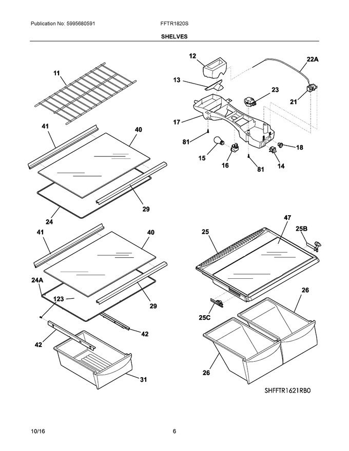 Diagram for FFTR1820SW1