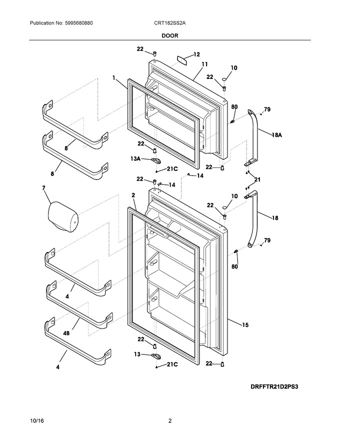 Diagram for CRT182SS2A
