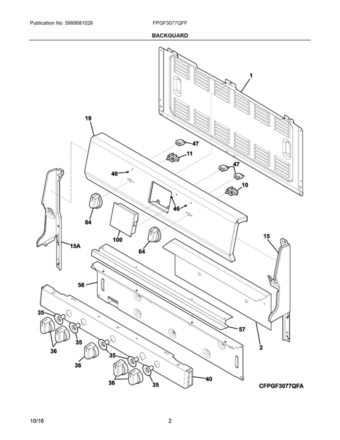 Diagram for FPGF3077QFF