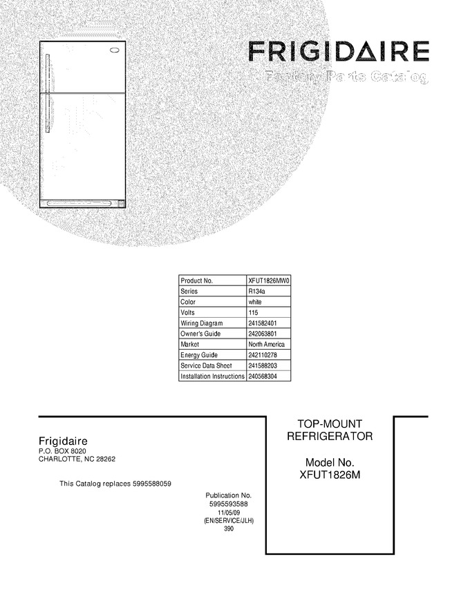 Diagram for XFUT1826MW0
