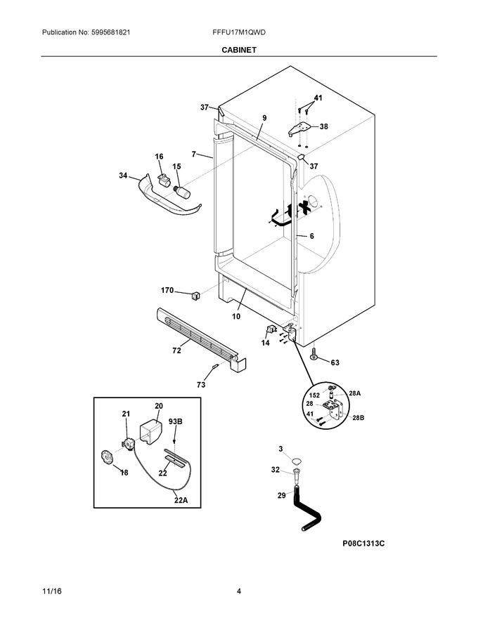Diagram for FFFU17M1QWD