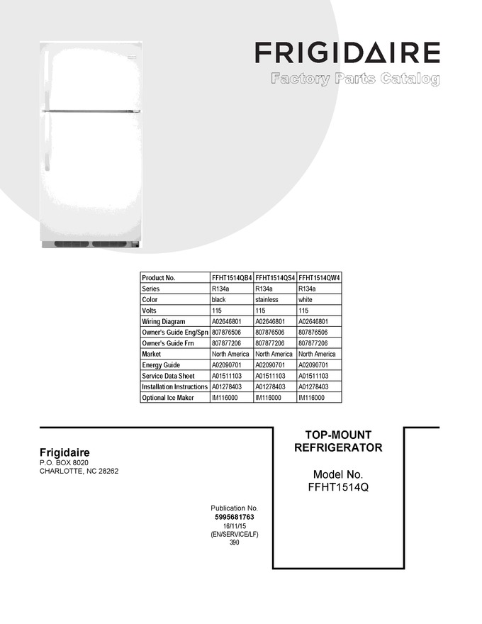 Diagram for FFHT1514QS4