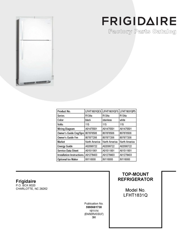 Diagram for LFHT1831QF5
