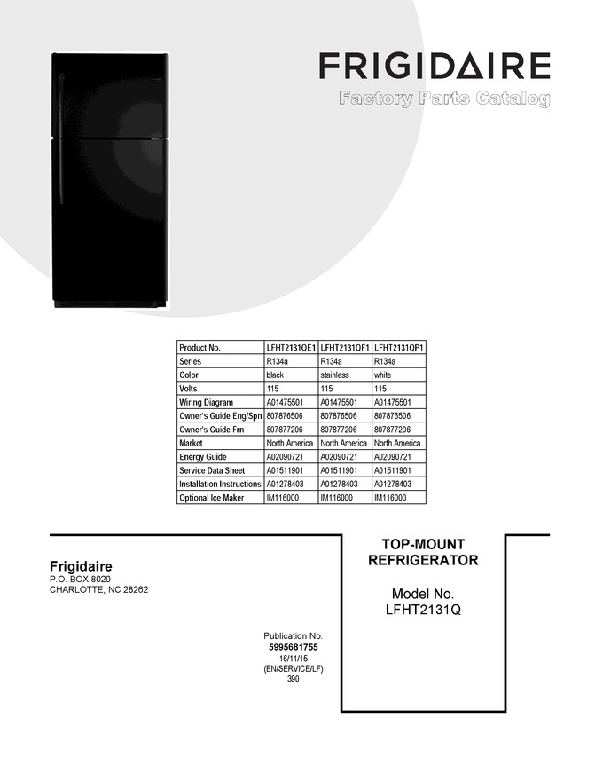 Diagram for LFHT2131QE1