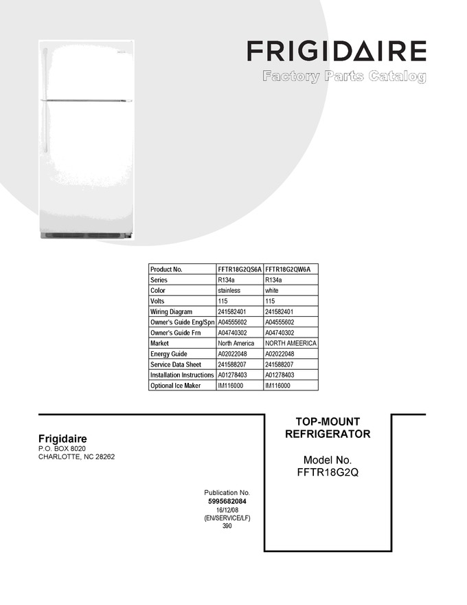 Diagram for FFTR18G2QS6A