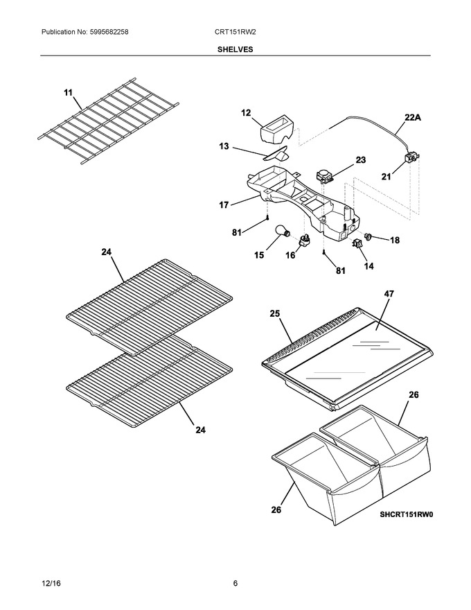 Diagram for CRT151RW2