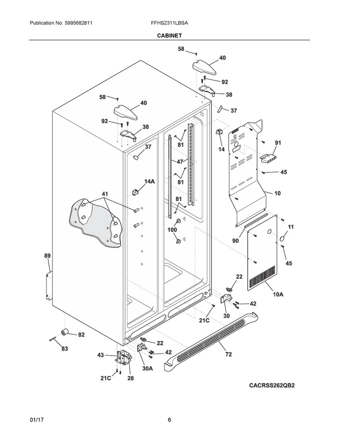 Diagram for FFHS2311LBSA