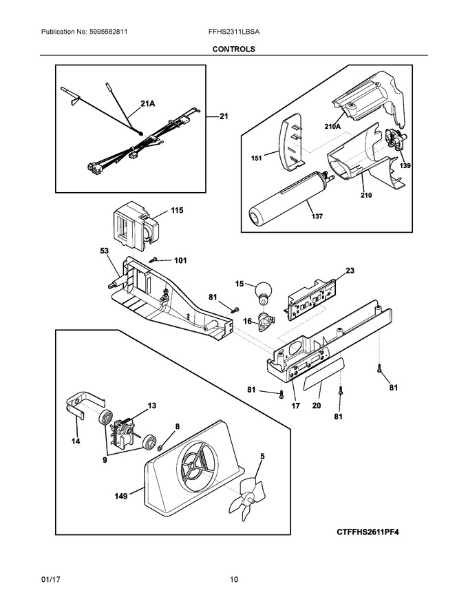 Diagram for FFHS2311LBSA