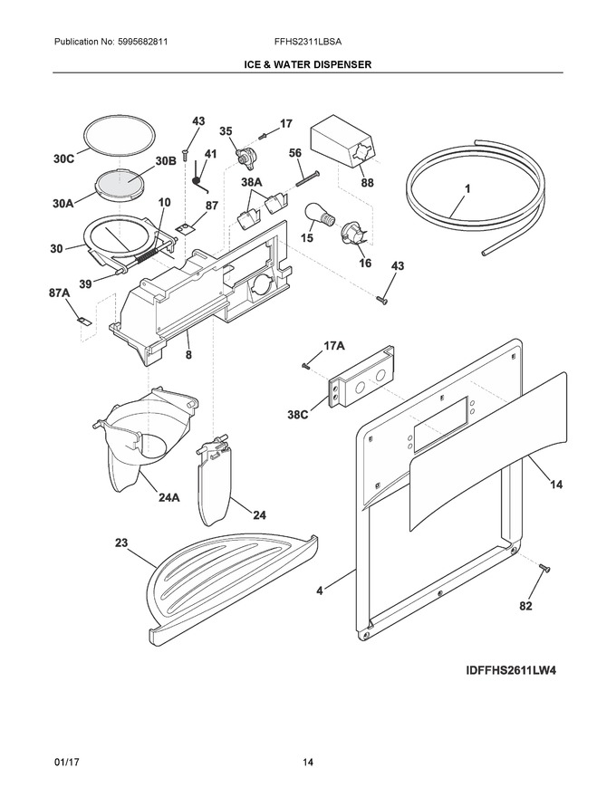 Diagram for FFHS2311LBSA