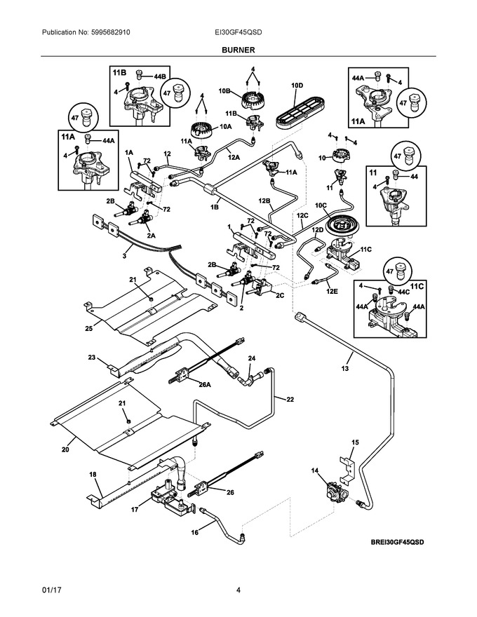 Diagram for EI30GF45QSD