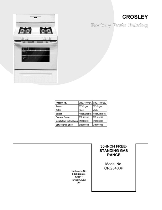Diagram for CRG3480PBC